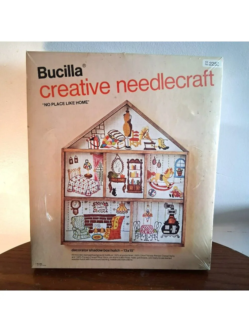 Bucilla Creative Needlecraft Kit No Place Like Home Shadow Box 13